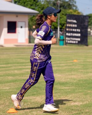 Jemimah Rodrigues Instagram - Ami TKR ✊🏼💜

Until we meet again @tkriders 
#WCPL #TKR
