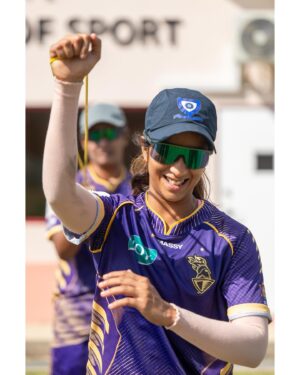 Jemimah Rodrigues Instagram - Ami TKR ✊🏼💜

Until we meet again @tkriders 
#WCPL #TKR