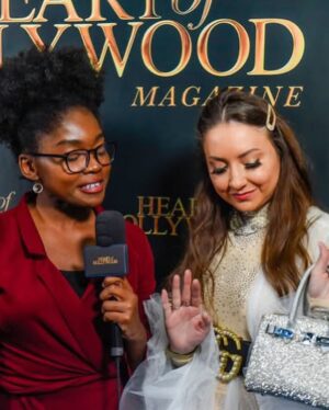 Jennifer Messina Instagram - @elegantprofficial sent me to @heartofhollywoodmagazine event, and I had to bring my drama as my plus 1. Wishing everyone a beautiful New Years. 2025 will be different. 

Photos by @blaineivphotography 
#hollywood #press #heartsofhollywood #love #drama #messina #messinamafia #messinaglam