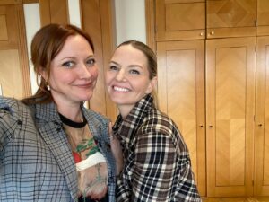 Jennifer Morrison Instagram - And @georgettehaig !!!!
