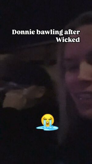 Jenny McCarthy-Wahlberg Instagram - Love that @donniewahlberg cried so hard. 😂❤️. #wicked #wickedmovie