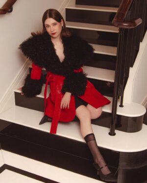 Jenny Walser Instagram - Playing dress-up with @principlemagazine 
💋

Words: @christianguiltenane 
Photography: @jackalexanderuk 
Fashion: @ahmad.alek using @seve.app 
Hair: @tarikbennafla at @stellacreativeartists using @colorwowhair 
Make-Up: @louisehallmakeup using @tatcha and @narsissist 
Fashion assistant: @soumyagahlot 
Special thanks: @fstowerbridge 

https://principlemagazine.com/jenny-walser