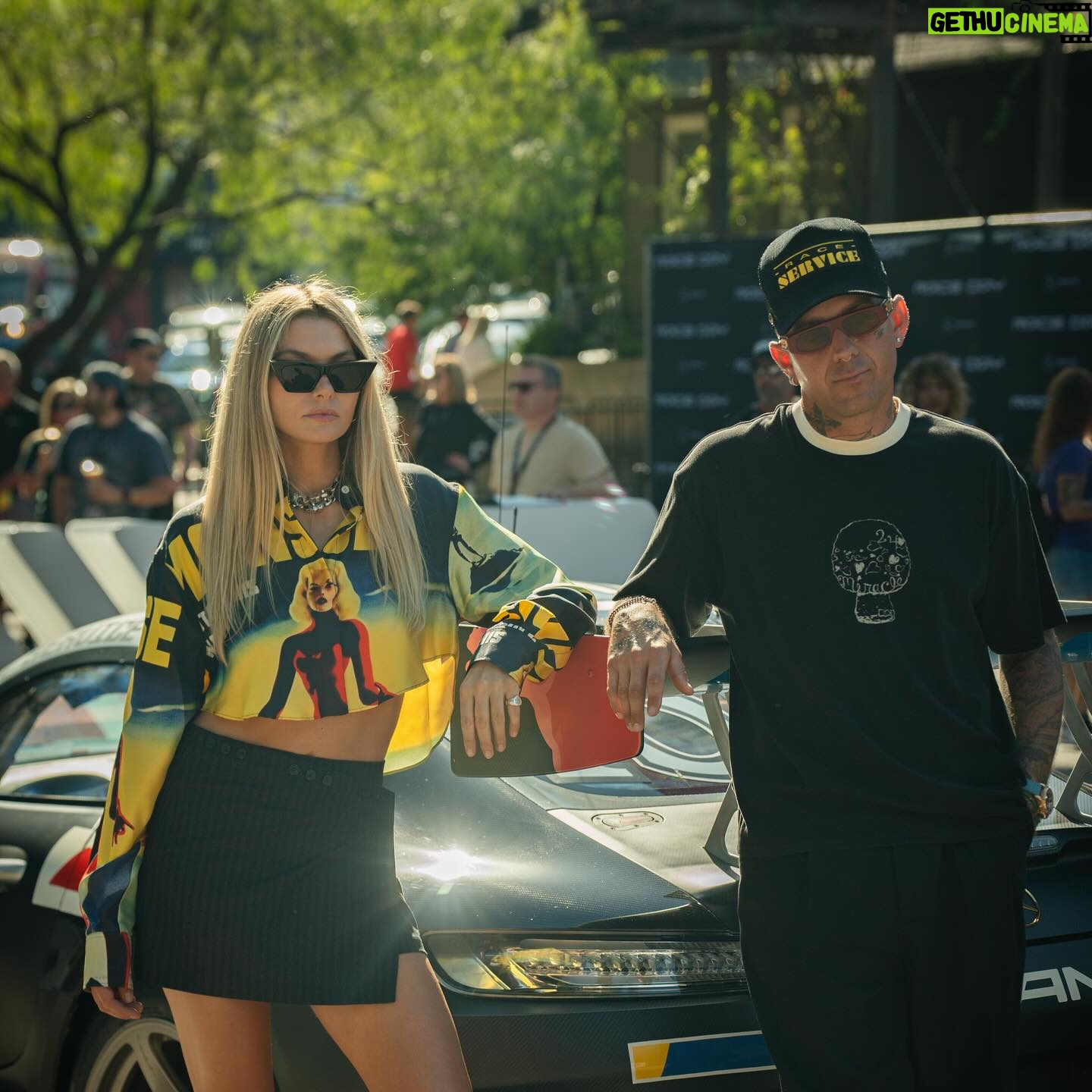 Jessica Hart - 15.7K Likes - Great day with @mercedesbenzusa in Austin!!! #raceday #loveaustin