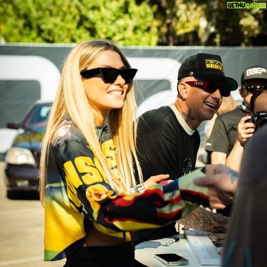 Jessica Hart - 15.7K Likes - Great day with @mercedesbenzusa in Austin!!! #raceday #loveaustin