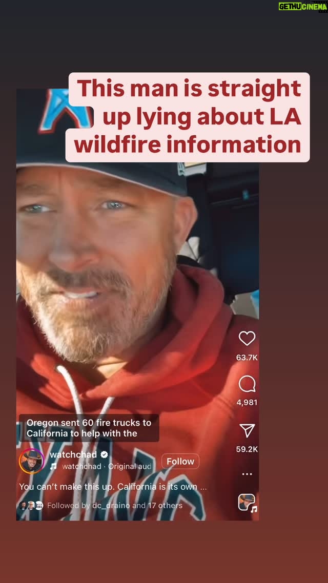 Jessica Yellin - 11.4K Likes - This is such a clear example of the saying a lie travels further than the truth. But that’s not a reflection of human nature. It’s a product of the algorithm that pushes panicking rage baiting content to far far far more people than factual news. So when META says they’re ending fact checking - that’s just part of the problem here. (They barely did fact checking anyway.)
There is so much misinformation about the fires. Lots of you ask me - do these people think their info is accurate or are they spreading it maliciously? I don’t know this guy so I can’t speak to his state of mind but this is a full on lie that will panic people, make them feel abandoned by their government - and it serves two purposes: to try to undercut California’s democratic officials and environmental standards based on lies (there are plenty of legit reasons to take issue with the official response to the wildfires). AND to gain this guy followers. He’s no better than a scammer who manipulates fire victims for his own gain.
If videos like this keep getting more support than factual videos, where will you turn for factual information? (And is this how social media dies?). Share your thoughts in comments.
And thank you @jamiepatricof for flagging this for me!!
#deadinternetthheory #scammers
