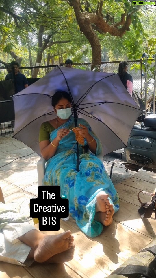 Jhansi - 29.8K Likes - The creativity between the shots.
From the sets of an upcoming web series for AHA