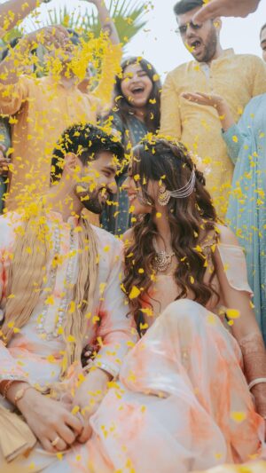 Jheel Mehta Instagram - “Every step she takes echoes a decade of memories, as my heart races through the moments we’ve shared. 🖤✨”
@jheelmehta_ @adiplays_ 

Wedding Planner - @mywedzy 

#JheelKePyaarMeDube #weddingsutra #wedding #weddingvideo #weddingphotography