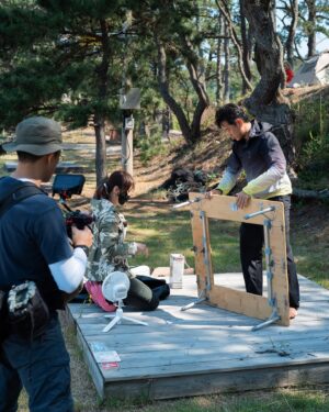 Joanne Peh Instagram - Our first reality TV show 《在世界的角落扎营》 brought us to Korea, and while it was exhausting, it gave us the opportunity to experience the beautiful countryside of Korea and share our views about our marriage and relationships. The episode of “Camping Around The World” is up now on meWATCH (episode 3).