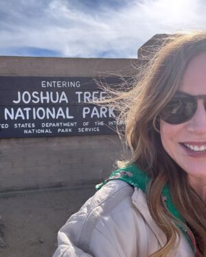 Julie Benz Instagram - To the tune of Jingle Bells 🔔 “Hiking through Joshua Tree, in matching family onesies, over the hills we went, being laughed at by everyone.. ha ha ha” 🎶 🤪 = Best Christmas Day Ever!!!! 🤩🎅🌵🎄