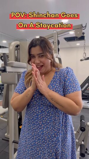 Kanisha Malhotra Instagram - Ever wondered how Shinchan would behave on a staycation? Well now watch this yo know 😛

Location @stardomresort 

[Shinchan, Shinchan Lover, Shinchan Memes, Comedy, Funny, Skit] 

#shinchan #shinchanmemes #shinchan_loverzz #shinchanlover #shinchanfans #shinchanjokes #shinchanjokes #comedy #funny #comedycreator #kanishamalhotra