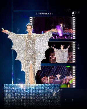 Karen Mok Man-Wai Instagram - 歡迎來到我的「大秀衣櫥」之璀璨 · 福光
年末將至，送上滿滿的福氣與祝福！🤭
『MOK』法開啟：看到這篇帖子的你，幸福加倍🪄
～ Wrapping up the year with BIG bling and MOKnificence! 

#NewYearsEve #2024wrapped  #TheWayYouMakeMeFeel #TheBIGBIGLooks #MOKnificence #somethingbig #thebigbigshow #莫文蔚大秀一場演唱會 #莫文蔚 #KarenMOK