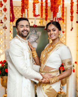 Karthika Nair Instagram - A year later, you still give me butterflies.

Happy Wedding Anniversary to my best friend ❤️