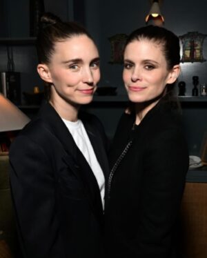 Kate Mara Instagram - Last night my sister Rooney and I had the pleasure of hosting celebrating our friends @liberiachimprescueprotection 

Please visit the website (in my bio) to learn more about their incredible work rescuing and rehabilitating orphaned chimpanzees in Liberia. They need your help now more than ever. 
Every dollar counts and makes a huge difference in these animals lives🖤