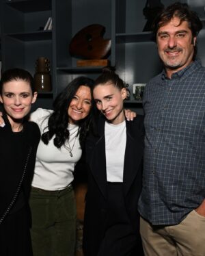 Kate Mara Instagram - Last night my sister Rooney and I had the pleasure of hosting celebrating our friends @liberiachimprescueprotection 

Please visit the website (in my bio) to learn more about their incredible work rescuing and rehabilitating orphaned chimpanzees in Liberia. They need your help now more than ever. 
Every dollar counts and makes a huge difference in these animals lives🖤