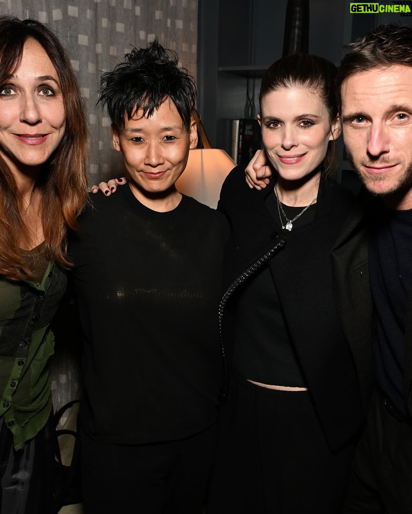 Kate Mara - 15.4K Likes - Last night my sister Rooney and I had the pleasure of hosting celebrating our friends @liberiachimprescueprotection
Please visit the website (in my bio) to learn more about their incredible work rescuing and rehabilitating orphaned chimpanzees in Liberia. They need your help now more than ever.
Every dollar counts and makes a huge difference in these animals lives🖤
