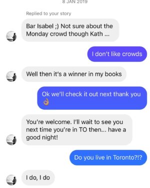 Katherine Ryan Instagram - ‘Do you live in Toronto?’ 🤡 ‘I didn’t know that’.
#IDIDKNOWTHAT @bobby_k__ Happy 6 year anniversary since you evidently found a way to impress @kerriemryan and me since taking this fateful video ❤️ 💍 😘