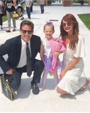 Kathryn Dennis Instagram - Happy Fathers Day everyone 💘 I am so grateful for my Father and for the Father of my children. I feel like it’s important to honor my coparent because I am grateful for the gift of our two precious humans above all else and no matter the noise ❤️