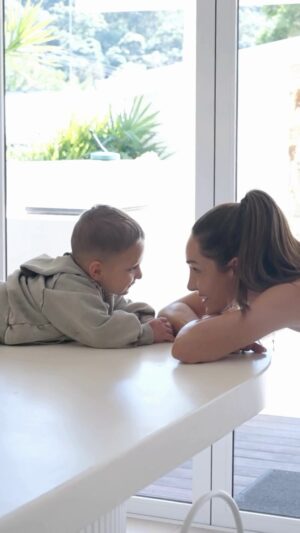 Kayla Itsines Instagram - “You can’t eat a block of cheese for lunch” - said every mum to their toddler at some point 🤣