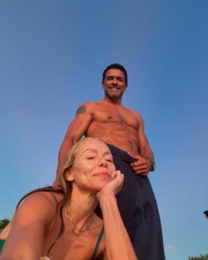 Kelly Ripa Instagram - #TBT summertime edition. 20 pics of people, places and things 🌴🏝️