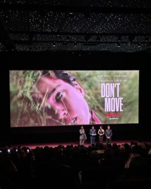 Kelsey Asbille Instagram - Don’t Move premieres this Friday October 25 on @netflix 🐜