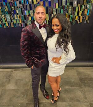 Keshia Knight Pulliam Instagram - Ella & Knight’s parents ❤️… Thank you for getting us off the farm @asktheprgirl to support a great cause!! 

 #Datenight #UNCF #UNCFMayorsBall
