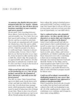 Kijsa Gifford Instagram - I am so grateful to Jamo Magazine for this amazing interview, check out some of it here. Full article available through Jamo Mag Jan/Feb 2024 issue. #actress #jamomagazine #movies #filmmaker #womeninfilm #actor #featurefilm #setlife #quietontheset #moviepremiere #filmfestival