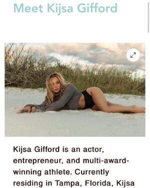 Kijsa Gifford Instagram - Discover the insights and inspiration from my blog interview with Kijsa Gifford! 

💡✨ Dive in now on my or empower girls website!

https://kyliesworld62.wixsite.com/kyliemontigney/post/meet-kijsa-gifford

 #InspirationalTalks #InterviewSeries #creativity