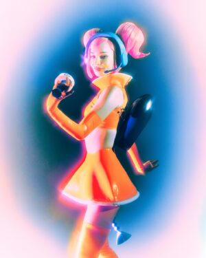 Kim Petras Instagram - What do you mean you’re Ulala from Space Channel 5?