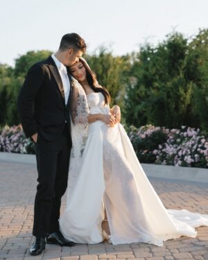 Kirstin Maldonado Instagram - “The greatest thing you’ll ever learn is just to love and be loved in return.” Truer words were never spoken in how I love you and in how you love me.

Reminiscing on our beautiful year and thinking of how lucky I am to life with you, @hausdo. Our wedding and all the celebrations around it were the best days of my life and the most beautiful memories full of love and appreciation for everything that is you, everything we have built, and everything we have overcome together and individually. Bah life forever and ever. With no one else in the world do I share the same laughter and joy. I love to be SILL. It cures every cell in my body. I also never posted our time in positano so that spam is coming later lol. I love you so so so much, thank you for being you and giving your family so much love, and can’t wait to celebrate our family in 2025 ❤️❤️❤️ HAPPY 33rd BIRTHDAY BESTIE BAH HUSBAND 🥹😂😍😍😍