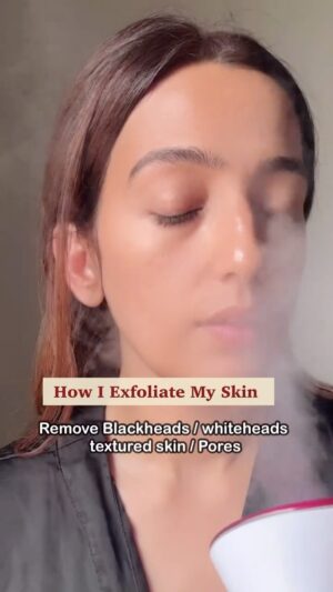 Kiwi Tandon Instagram - Whiteheads, blackheads, and clogged pores are some of the most common skin problems we all face which is very normal . The most effective way that actually work and you can get rid  of these issue is Exfoliation.

It is as essential as double cleanse for me . I feel big difference when I skip exfoliate for long time . 
Many people skip this step, but it’s the secret to healthier skin and better product absorption.

I exfoliate twice a week, but if you’re a beginner, start with just once a week. If you have a special event coming up, exfoliate the day before & you’ll notice a big improvement in your makeup base. 
It smoothens your skin, removes dead cells, and reduces texture, making your makeup look flawless.

Products I used ~ 
Cleanser @cerave.india foaming 
Steamer ~ linked in broadcast channel 
Exfoliate ~ @sulwhasoo.india radiance mask ( it’s a gentle exfoliation) 
I recommend @dermalogicain one also . 
For beginner and in budget u can use Bioderma pigmento wash too.
Moisturizer I used ~ @drjart_india 

It was a requested video by so many of you . 
If you have any questions , feel free to ask in comment section 💟 

(Exfoliate skin, bha aha , physical exfoliation, pores, unclogged pores , smooth skin, textured skin, facial at home , clear skin, )
#exfoliation #pores #cloggedpore #whitehead #blackhead #blackheadmask #skinproblems #exfoliateskin #facialathome #glowingskin #skincarestepbystep #skincaresteps #beginnerskincare #bha #aha #unclogpores #minifacial #clearskintips #skintips #skincareguide #facesteam #facesteamer #hydratingskincare #oilyskincare #dryskincare #acneproneskin