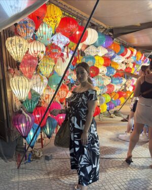 Kiwi Tandon Instagram - Little moments from Vietnam 🇻🇳 part -1 

1. Rocking Hot 💄 in a country where makeup is a rare sight—definitely standing out in the crowd! 🤣
2. Ocean  breeze, sandy toes, and us together 🌊💕
3. Me time for 🤳🙃
4.Our beautiful villa property @meliavinpearlphuquoc @meliahtlresorts must stay if u visit phu Quoc 
5.  Natures tiny wanderer 🐌 
6. My little world🫶🏻
7.Our private villa facing beach side 🏝️ 
8.. My best friend my little sis ❣️ ( it was our first actual trip after ages )
9- 15The famous bana hills , golden bridge 
16-19 Lantern city ( it’s beautiful in night) 
20. Good night 😴 

(Vacation , Vietnam vacation, travel blogger, travel pics, blog, beauty bloggers, Indian beauty blogger, chic style, fashion blog, minimal makeup, family vacation)

#travelreel #vietnamtravel #vietnamfood #vietnamtrip #vacationpost #vacationtime #summervacation #travelbloggers #beautybloger #pinklipstick #husbandandwife #vacation #vietnam #hanoi #beachviews #beaches #beachvibes #luxuryvillas #luxuryresort #phuquoc #sandandbeach