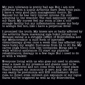 Kris Aquino Instagram - My story. My life. My new reality… #bawalsumuko #tuloyanglaban #lovelovelove