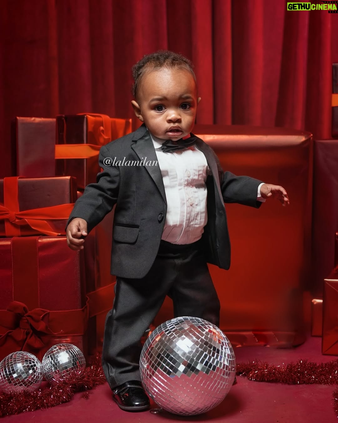 Lala Milan - 243.7K Likes - Merry Christmas 2024🎁🎄 Yall, This is Jayce’s first Christmas and I was super emotional while taking these photos with him🥹 For me, Motherhood is the gift that gives daily❤️ Sending all of you love and holiday joy✨