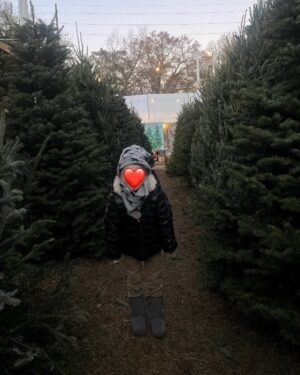 Laura Prepon Instagram - Happy Holidays from my fam to you & yours!🎄 The kiddos picked a great tree! ❤️