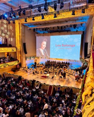 Lea Salonga Instagram - Major bucket list item, checked!!!

Tonight, Dec. 17, I got to sing at Symphony Hall with the Boston Pops Orchestra conducted by Maestro Keith Lockhart. All day my being was buzzing, steeped in the excitement of the show and how long I’ve been wanting to sing on this stage with this (as @gerardsalonga reminded me) historically important orchestra with this conductor… and it finally happened!

To everyone from the Boston Pops, thank you for making this massive dream come true! 

Tonight’s charts were by @gerardsalonga @riaosorio @soundsandsilence 

Photos by @joshpultz1 @yukoonthego and @soundsandsilence 

@bostonsymphony