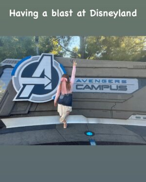 Lexi Rabe Instagram - Having an amazing day @avengers campus in @disneyland ❤️
