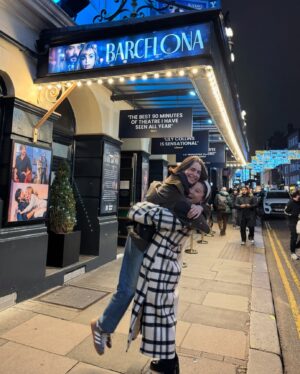 Lily Collins Instagram - When your work bestie and soul sister comes to cheer you on at your other job. Love you endlessly @ashleyparklady. I learned from the best…