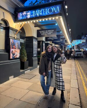 Lily Collins Instagram - When your work bestie and soul sister comes to cheer you on at your other job. Love you endlessly @ashleyparklady. I learned from the best…