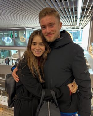 Lily Collins Instagram - Happy 20th to my little brother who’s not so little anymore. How on earth did you grow up to fast? I could not be prouder of the human you are or more excited for what’s to come in this next decade. Thank you for always making me laugh, for teaching me what it means to be a big sister, and for reminding me of what’s important.  I love you more than words will ever express @mcollins0112...