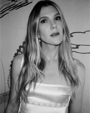 Lily Rabe Instagram - Because I forgot to, posting one of my favorite dresses I wore this year by @honornyc, styled by the most magical @leithclark, with my favorite adult human @therealhamishlinklater, celebrating the NY premiere of my favorite movie of the year @nickelboysmovie.
