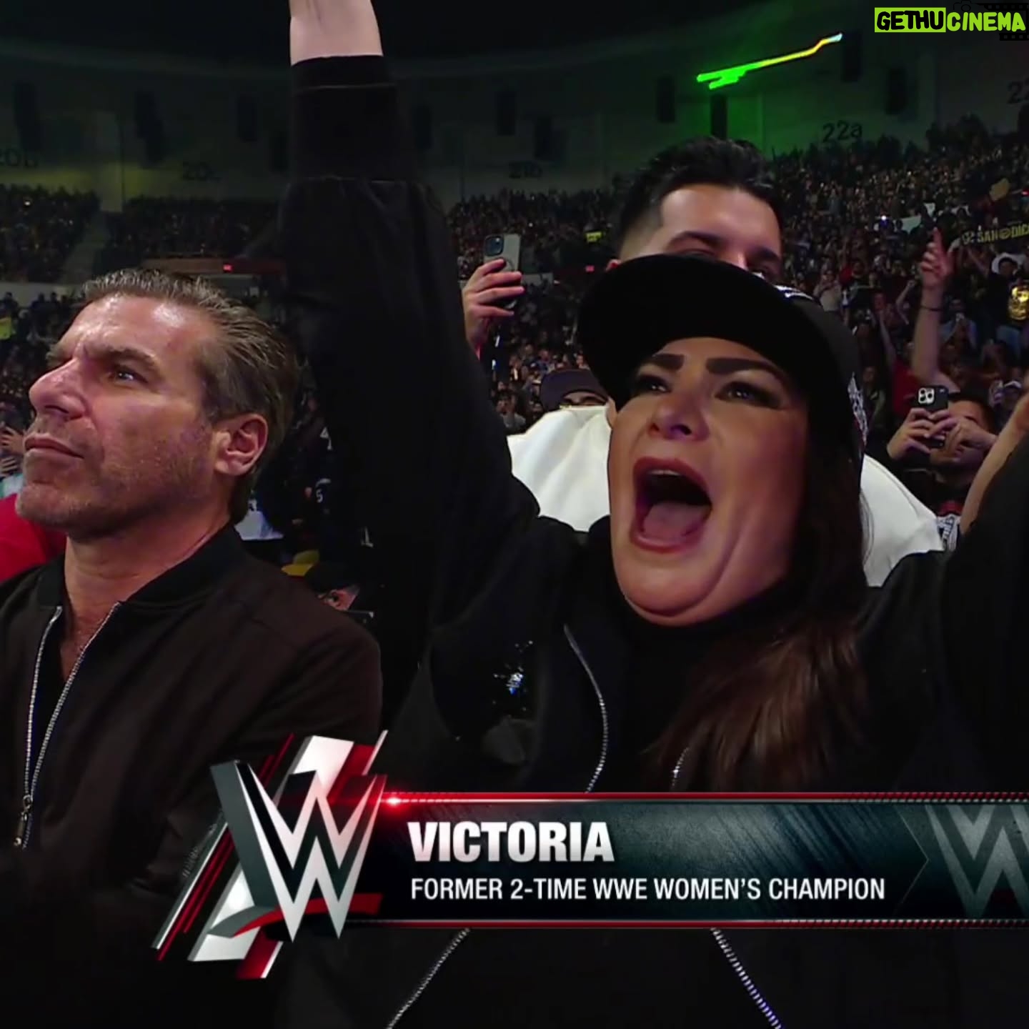 Lisa Marie Varon - 21.3K Likes - Fantastic time at @wwe Smackdown in San Diego! Thank you @WWE and the @WWE Universe for such an electric night!
#LisaMarieVaron #VictoriaWWE #WWE #WWEUniverse #Smackdown #WWESmackdown #WWELegend #LisaMarieVaronDirect #RealLisaMarie #WWEVictoria #VictoriaWebOrg #RAW #WWERaw #KevinOwens