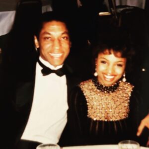 Lynn Toler Instagram - Happy New Year. Me and BigE 1988. No tears just smiles. Both then and Now. All progress should be duly noted.