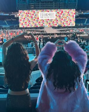 Madeleine McGraw Instagram - 💜💖✨🪩❤️‍🔥The ERAS tour🤩 with my favorite person in the whole world🫶🩷. AND I WANT TO GO BACK AND DO IT AGAIN!!!!! All around a perfect night🥰.