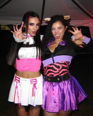 Malia Baker Instagram - Don’t you wanna be a monster too? Duh duh duuudududuDUH! 🩷💜🖤