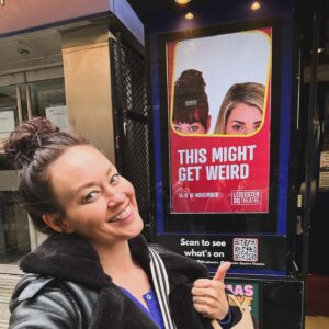 Mamrie Hart Instagram - Things definitely got weird on tour. From endless pints in pubs, to insta favs showing, Larry’s first fan art, the Morgan boys holding court, the aunt’s crashing…. I loved every second of it. Thanks everyone who came and big shout out to those who travelled abroad solo! ✨ On to Paris!