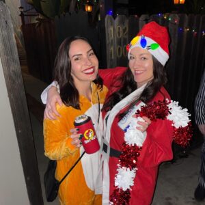 Mamrie Hart Instagram - For someone who’s not a Christmas person, this weekend went HARD. I cookie swapped. I toy drove. I live-streamed. I….. need a nap.