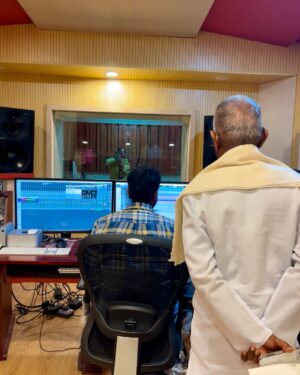 Mangli Instagram - What else can one ask for? My happiness knows no bounds for not only meeting you Ilayaraja sir 🙏🏻but also singing a song composed by you & written by @shyamkasarlalyrics  anna❤️