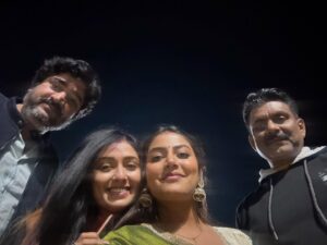 Mani Bhattacharya Instagram - #KANYADAAN 🙏🥰 finally packup 😍😍 @mani_bhattachariya @susheelsingh73 @dharmendra_writer_7