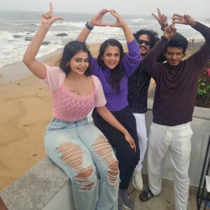 Manimegalai Instagram - 🩷After long time fun, Miss u guys. Ad shoot🩷
Pic- @you.and.me.mediaz