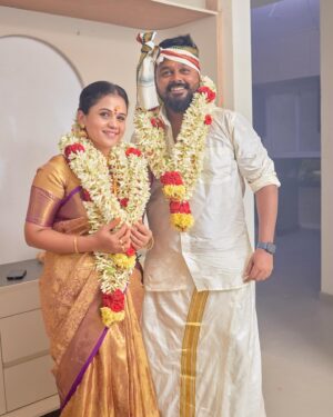 Manimegalai Instagram - Hussain Manimegalai சொந்த வீடு HOUSE WARMING day 🥰
CHENNAI - Dec 5th 2024 🧿🧿🧿 

You all know abt our Journey from Day 1 of our Marriage. From struggling to pay 10k as a Rent on our first year of Marriage to Owning a Premium Apartment in Chennai’s Prime location is a Biggest Ever DREAM & an Achievement For us.

Starting From Zero & Leading a life without any Support actually Made us Stronger & gave us Confidence 💛 As we are celebrating Our Wedding anniversary tomo We are very Happy & Humbled to Share our Happiness to You on the same Anniversary week. Booked this house on 2021, Was eagerly waiting for Handover & Finally the day has arrived. We dreamt of it, Worked harder & God blessed us With this Lifetime Gift 🙏 Need all ur Wishes & Blessings as always Chottii’s 😎

SRI RAMA JAYAM
MASHA ALLAH